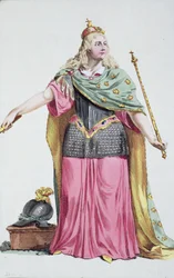 Christina (1626-89) Königin von Schweden aus 